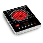 Pigeon EVA Infrared Cooktop (Black, Touch Panel)