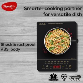 Pigeon Acer Plus Induction Cooktop (Black, Touch Panel)