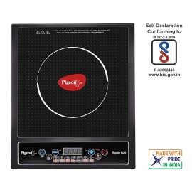 Pigeon Copper Coil Rapido Cute Induction Cooktop (Black)