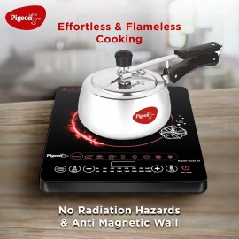 Pigeon Rapido Touch DX Induction Cooktop(Black, Touch Panel)