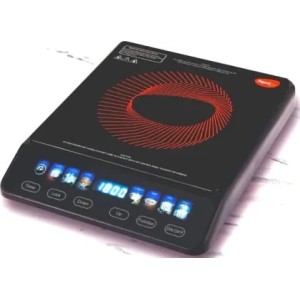 Pigeon 1800W Glo Induction Cooktop Touch Panel (Black)