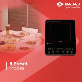 Bajaj ABS Majesty Slim 2100-Watt Induction Cooktop (Black)