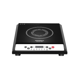 Maharaja Whiteline Superion 14DX 1400-Watt Induction Cooktop with Pan Sensor Technology,Black