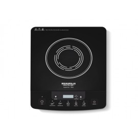 Maharaja Whiteline Belenus 4 Burner GS-111 Gas Cooktop + Maharaja Mixtron DLX Mixer Grinder with 3 jars 750W + Maharaja Whiteline 25 Ltr White and Blue Storage Water Geyser Cuatro + Maharaja Superion 18DX Induction Cooktop