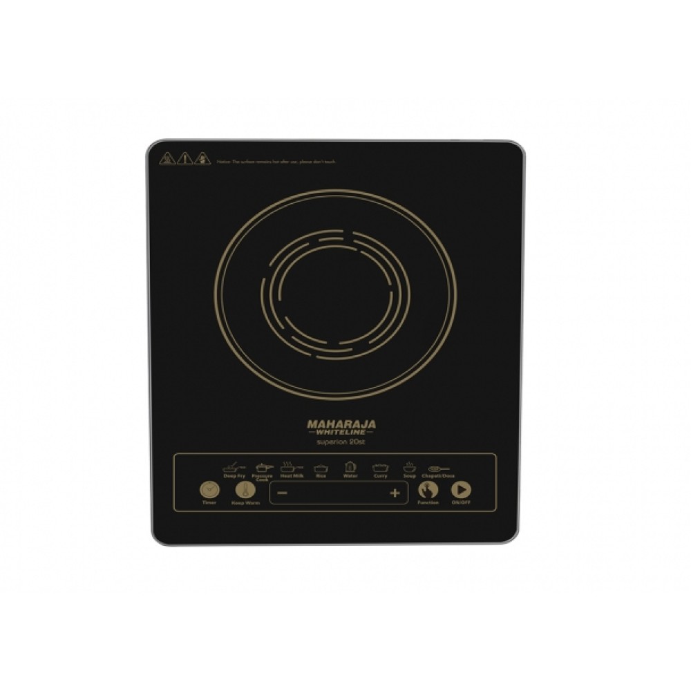 Maharaja 20ST Induction Cooktop (Black, Push Button)