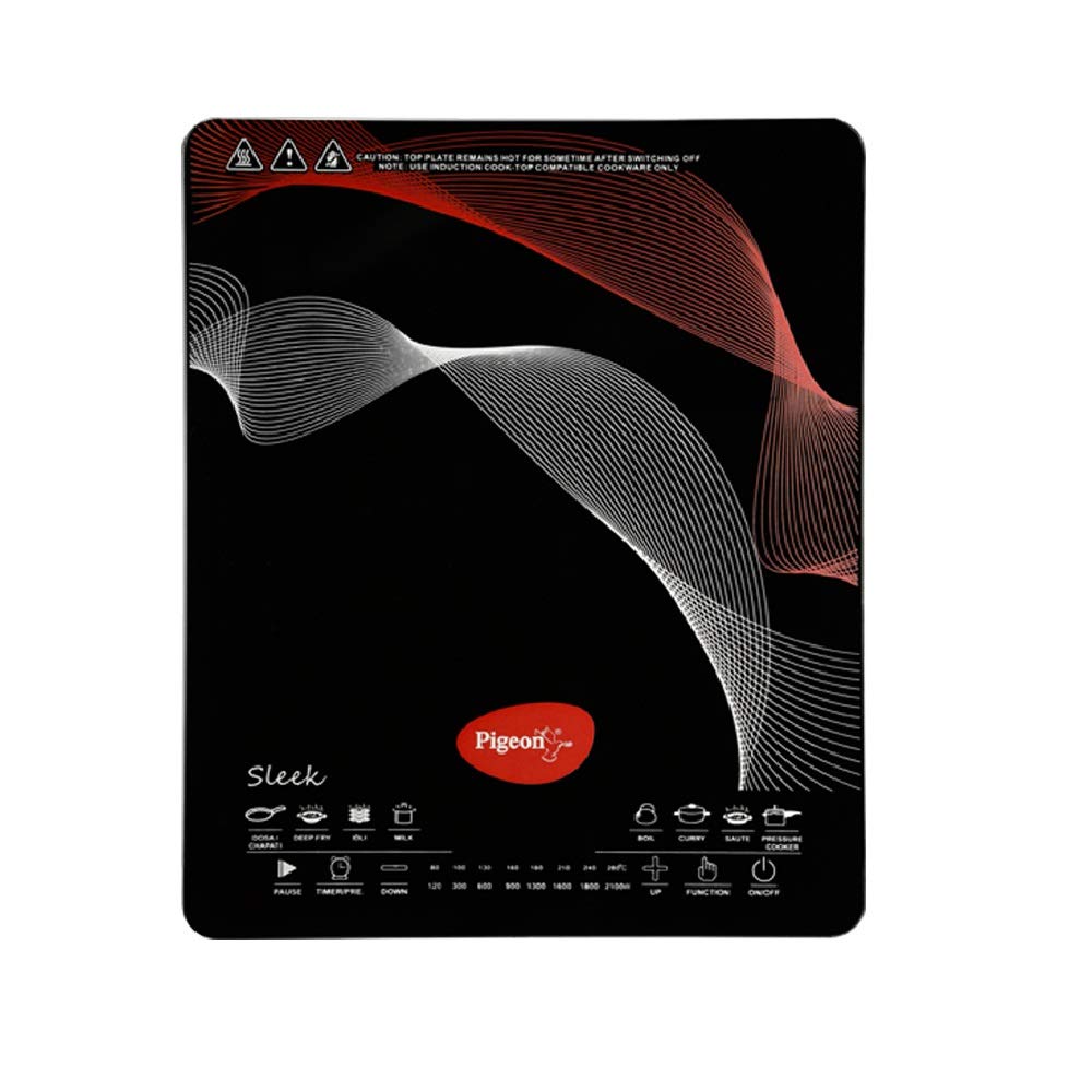 Pigeon Rapido Sleek Induction Cooktop (Multicolor, Touch Panel)