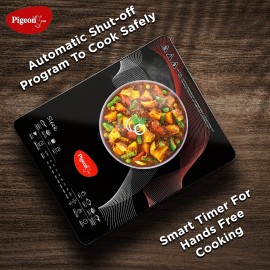 Pigeon Rapido Sleek Induction Cooktop (Multicolor, Touch Panel)