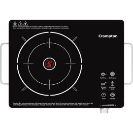 Crompton 2200 W Infrared Cooktop Touch Panel Silver, ACGIC-INFRSERV2200