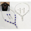 Necklace and Earrings Set Wedding Jewelry Set (1 Set / Mix Color)