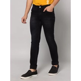 RJ Denim Regular Men Black Jeans (RJD146)