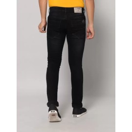 RJ Denim Regular Men Black Jeans (RJD146)