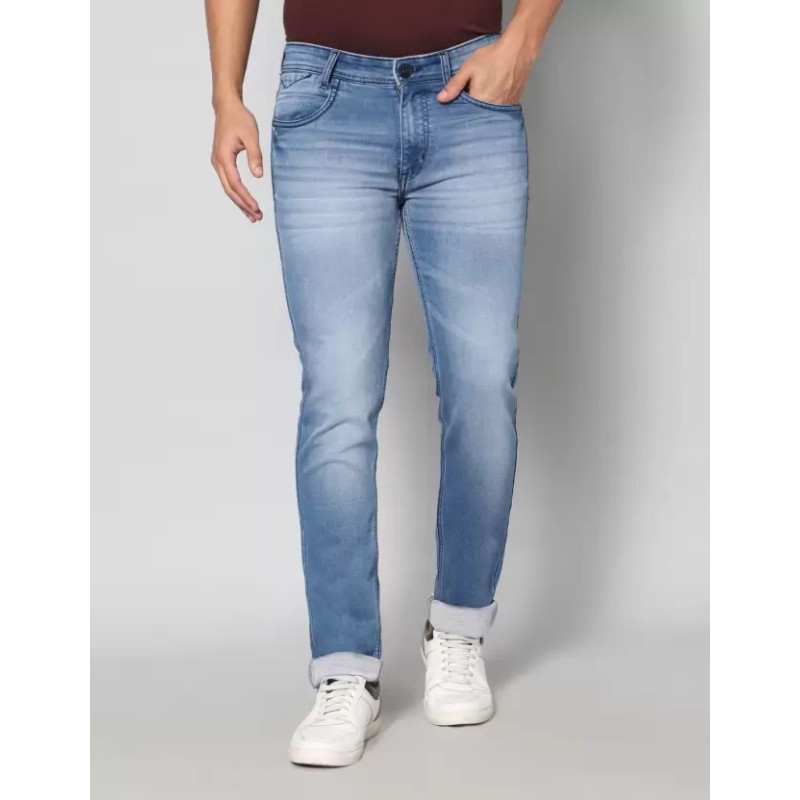 RJ Denim  Men Regular Mid Rise Blue Jeans (RJD188_34)