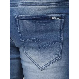 Men Regular Mid Rise Blue Jeans (RJD226)