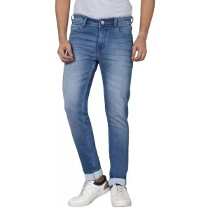 Men Regular Mid Rise Blue Jeans (RJD226)