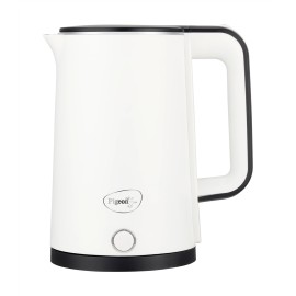 Pigeon Evoke Electric Kettle with Stainless Steel Body, 1.8 litre, used for boiling Water, making tea and coffee, instant noodles, soup etc. (White)
