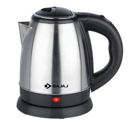 Bajaj Kettle 1.2L SS Electric Kettle (Black and Silver)