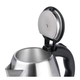 Bajaj 1.8L SS Electric Kettle (Black and Silver)