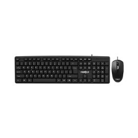 Frontech KB-0012 Wired Keyboard Mouse Combo