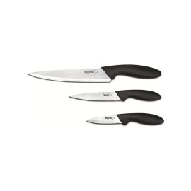 Pigeon Stainless Steel Kitchen Knives Set, 3-Pieces, Black Color