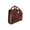 Hyatt Leather Accessories 24 Litres Leather Laptop Briefcase Bag for Men Office (Brown)