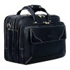 Hyatt Leather Accessories 16 Ltrs 30.50 cm Office Bag (Black)
