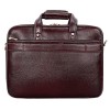 Hyatt Leather Accessories 16 Ltrs 30.50 cm Office Bag (Brown)