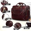 Hyatt Leather Accessories 16 Ltrs 30.50 cm Office Bag (Choco Brown)