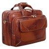 Hyatt Leather Accessories 16 Ltrs 30.50 cm Office Bag (Tan)
