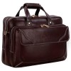 Hyatt Leather Accessories 16 Ltrs 30.50 cm Office Bag (Brown Italian)