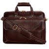 Hyatt Leather Accessories 16 Ltrs 30.50 cm Office Bag (Brown Italian)
