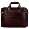 Hyatt Leather Accessories 16 Ltrs 30.50 cm Office Bag (Brown Italian)