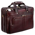 Hyatt Leather Accessories 16 Inch Full Grain Natural Leather Laptop Messenger & Shoulder Bags For Men 24 Litres Capacity Upto16 inch Laptop Compartment (Brown)