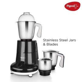 Pigeon Especial Mixer Grinder, 750W, 3 Jars, Grey