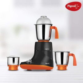 Pigeon Egnite 750-Watt Mixer Grinder with 3 Stainless Steel Jars for dry grinding, wet grinding and making chutney