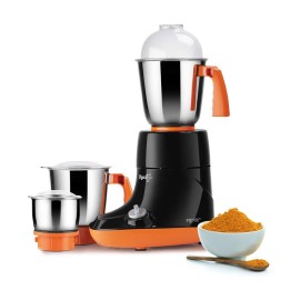 Pigeon Egnite 750-Watt Mixer Grinder with 3 Stainless Steel Jars for dry grinding, wet grinding and making chutney