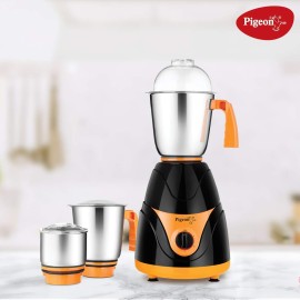 Pigeon mx7 Polycarbonate Black Pearl Mixer Grinder (750W, Multicolor)