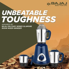 Bajaj Military Series Glamore 800W Royal Blue