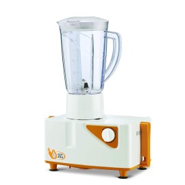 Bajaj Neo Jx4 450-Watt Juicer Mixer Grinder With 2 Jars (White/Orange), 450 Watt