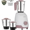 Bajaj Military Series Duetto Watts 500 Mixer Grinder (3 Jars, White & Lilac Colour)