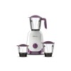 Bajaj Ninja Series Carve 750 Mixer Grinder (3 Jars, White & Purple)
