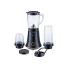 Bajaj NX-01 300W Mixer Grinder For Kitchen Bullet Mixer Grinder With Powerful Titan Motor & Nutri-Pro Feature 3 Unbreakable Multipurpose Tranparent Jars 2 Year Warranty,Black & Copper