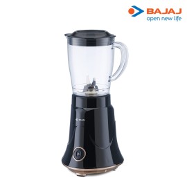 Bajaj NX-01 300W Mixer Grinder For Kitchen Bullet Mixer Grinder With Powerful Titan Motor & Nutri-Pro Feature 3 Unbreakable Multipurpose Tranparent Jars 2 Year Warranty,Black & Copper