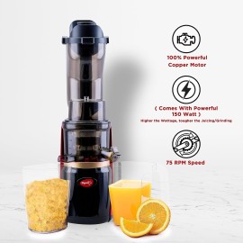 Pigeon Slow Cold Press Juicer 150 Watts(100% Copper Motor with 2 year warranty)