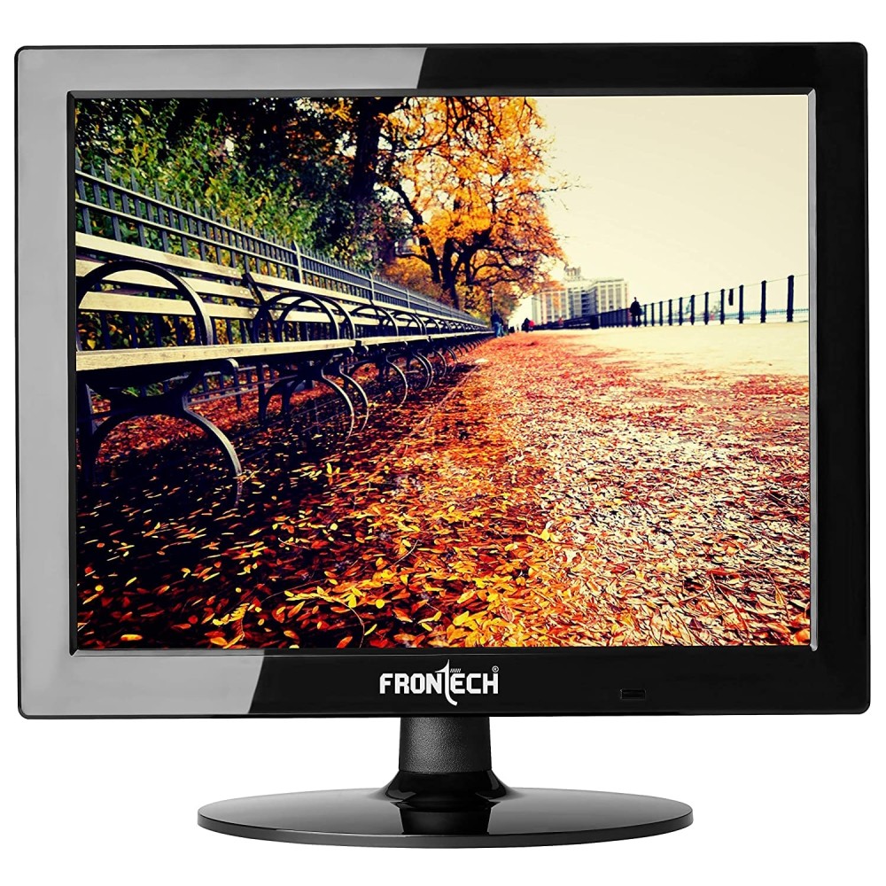 Frontech FT-1987 15 Inch Square LED 1024 x 768 Pixel Monitor, Black (VGA)