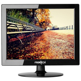 Frontech FT-1987 15 Inch Square LED 1024 x 768 Pixel Monitor, Black (VGA)