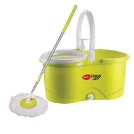Pigeon Joy Mop Bucket 360 Degree Cleaning with Refills (Lime Green)