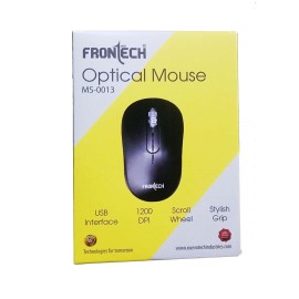 Frontech MS-0013 Wired Optical Mouse  (USB 2.0, Black)