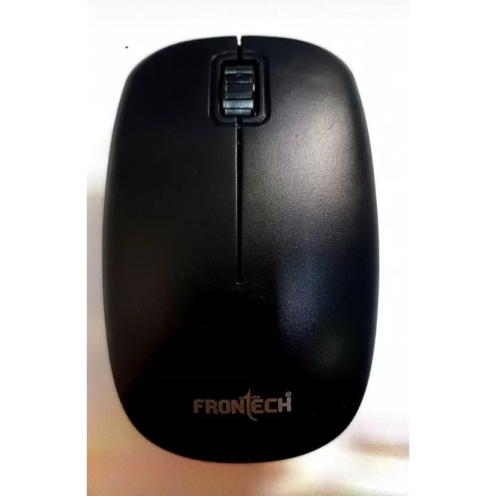 Frontech MS-0024 Wireless Optical Mouse  (2.4GHz Wireless, Black)