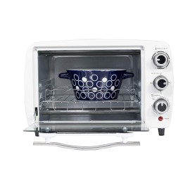 Bajaj 1603T Oven Toaster Grill (Otg) With Baking & Grilling Accessories, Oven For Kitchen With Transparent Glass Door, 2 Year Warranty, White, 1200 Watts, 16 liter