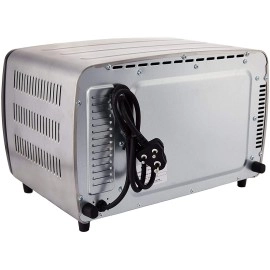 Bajaj Majesty 1603 TSS 16L Oven Toaster Griller (16 Litres OTG) Baking & Grilling Accessories, Oven for Kitchen with Stainless Steel Body, 2 Year Warranty, Black & Silver,1200 Watts Bajaj Majesty 1603 TSS 16L Oven Toaster Griller (16 Litres OTG) Baking & Grilling Accessories, Oven for Kitchen with Stainless Steel Body, 2 Year Warranty, Black & Silver,1200 Watts